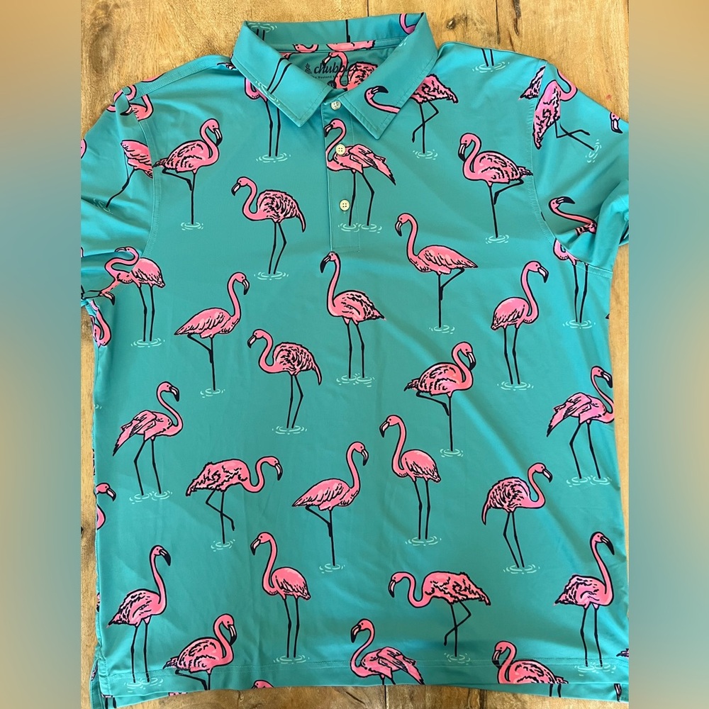 3/90 chubbies golf polo
